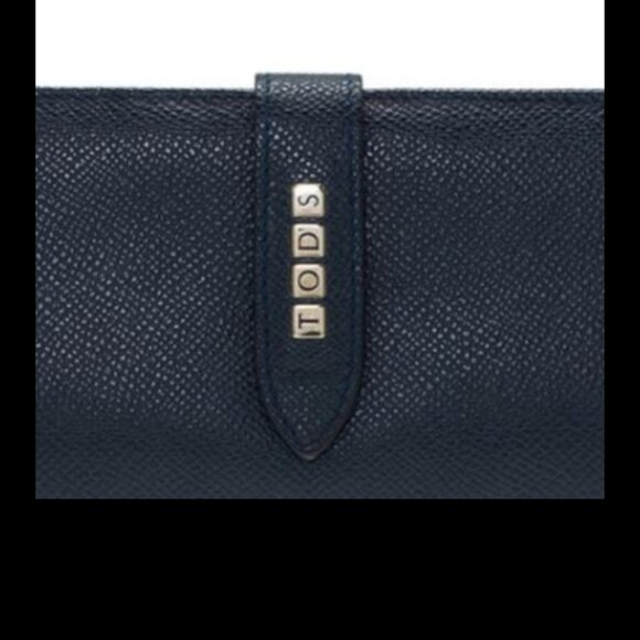 TOD'S Purple Continental Flap Wallet - Picture 11 of 14